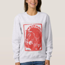 Roodpaardenontwerpsweatshirt (Noors Fjord Horse)