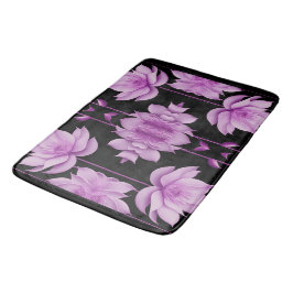 Roodpaarse lotus badmat