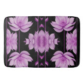 Roodpaarse lotus badmat (Voorkant)