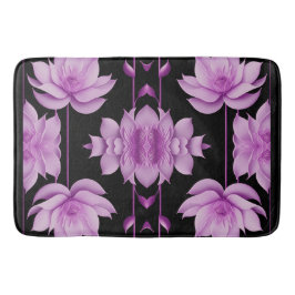 Roodpaarse lotus badmat