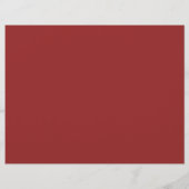 Roodpapaver-trouwprogramma (Achterkant)