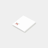 Roodpepers Post-it® Notes (Schuin)