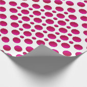 Roodpokkenpatroon Cadeaupapier (Hoek)