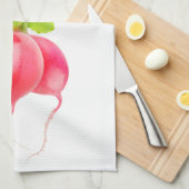 Roodradijzen Theedoek (Quarter Fold)