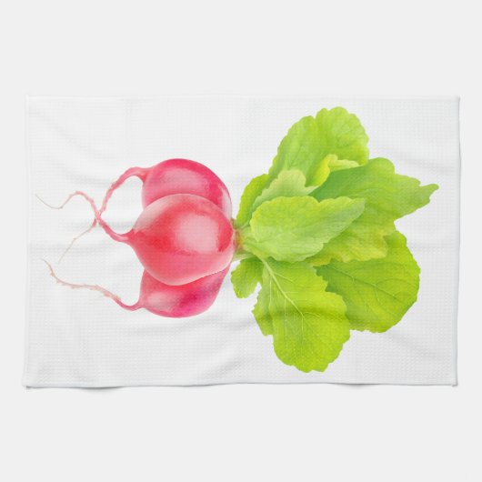 Roodradijzen Theedoek (Horizontaal)