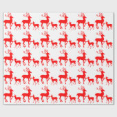 Roodrendier Cadeaupapier (Vlak)