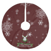 Roodrendierboomrok Kerstboom Rok (Voorkant)