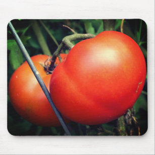 Roodrijpe tomaten op de wijnmarkt Natuur Muismat
