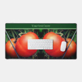 Roodrijpe tuintomaten op basis van wijnbereiding bureaumat (Keyboard & Muis)