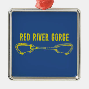 Roodrivieroever Kiekenkraam Metalen Ornament