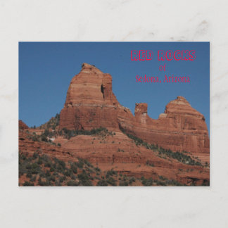 RoodRocks van Sedona, Briefkaart Arizona