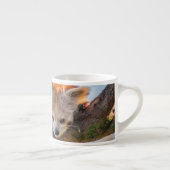 Roodrode panda espresso kop (Rechts)