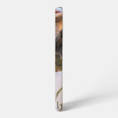 Roodrode panda samsung galaxy hoesje (Linkerkant)