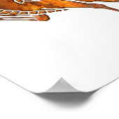 Roodroestbrak Poster (Hoek)