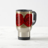 Roodroodbruidtrie | Gepersonaliseerd Reisbeker (Voorkant rechts)