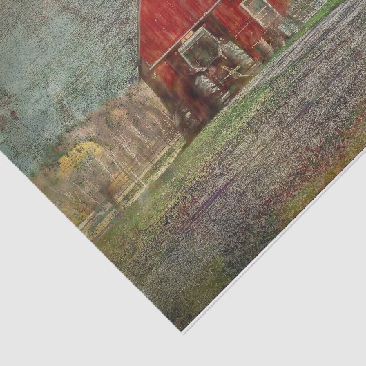  roodroodschuur tissuepapier (Detail)