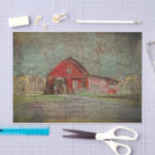  roodroodschuur tissuepapier (Craft)