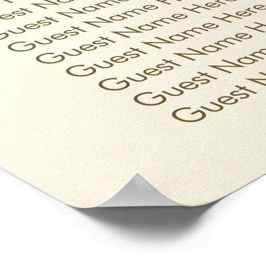 roodroos - grieplijn voor het huwelijk poster (Hoek)