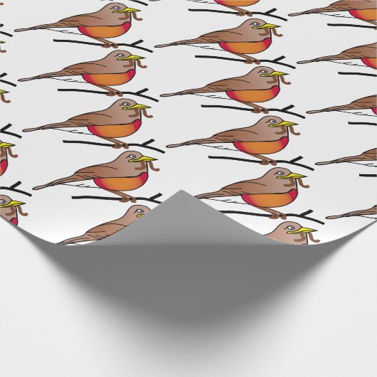 roodrover cadeaupapier (Hoek)