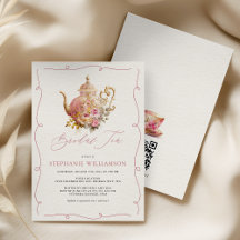 Roodroze Antieke Bloementheepot Bruids Theesalon