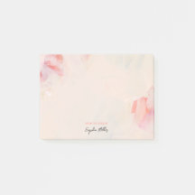 Roodroze bloemige abstracte kunst gepersonaliseerd