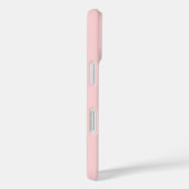 Roodroze Elegante Minimaal Naam Initiaalmonogram Case-Mate iPhone Case (Achterkant / Rechts)