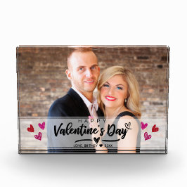 Roodroze harten Foto van Valentijnsdag