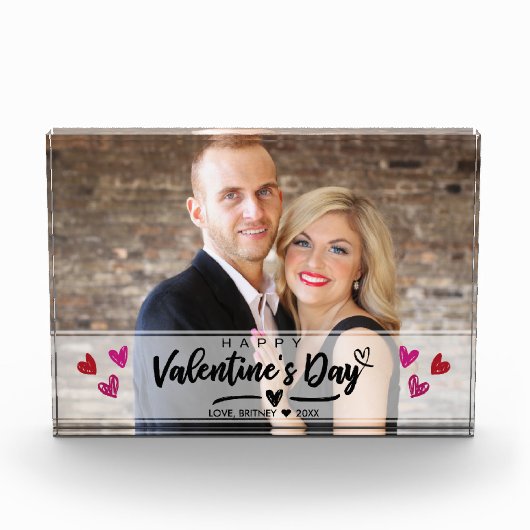 Roodroze harten Foto van Valentijnsdag (Voorkant)