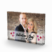 Roodroze harten Foto van Valentijnsdag (Rechts)