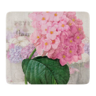 Roodroze hydrangea Rechthoek Kapper Snijplank
