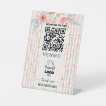Roodroze Strooier Bakkerij venmo Betaling Qr code