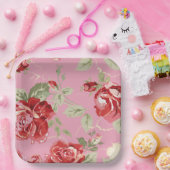 Roodrozemarijn Bord (Feest)