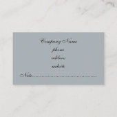 RoodrozenVisitekaartjes Visitekaartje (Achterkant)