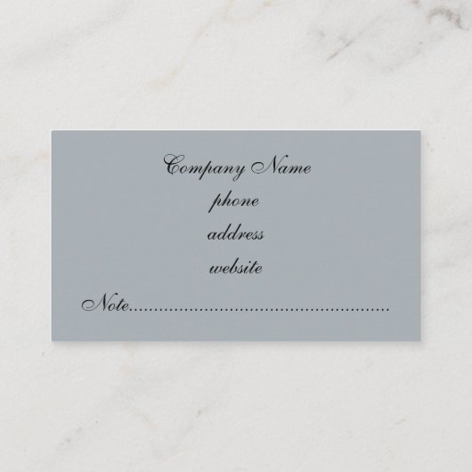 RoodrozenVisitekaartjes Visitekaartje (Achterkant)