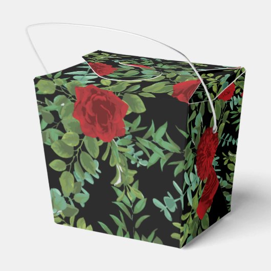 Roodrozenweddenschap Bedankdoosjes (Achterkant)