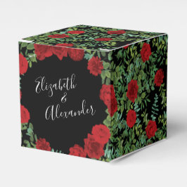 Roodrozenweddenschap Bedankdoosjes