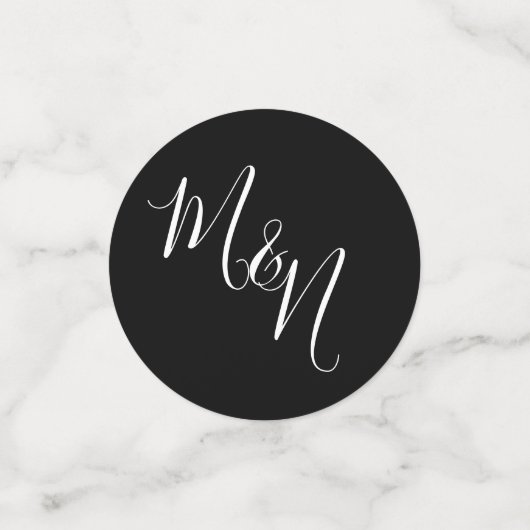 Roodrozenweddenschap Confetti (Kleine voorkant)