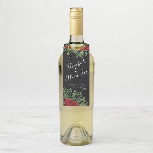 Roodrozenweddenschap Flessenhanger (Op fles)