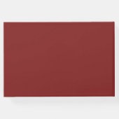 Roodrozenweddenschap Gastenboek (Achterkant)