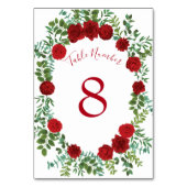 Roodrozenweddenschap Kaart (Achterkant)