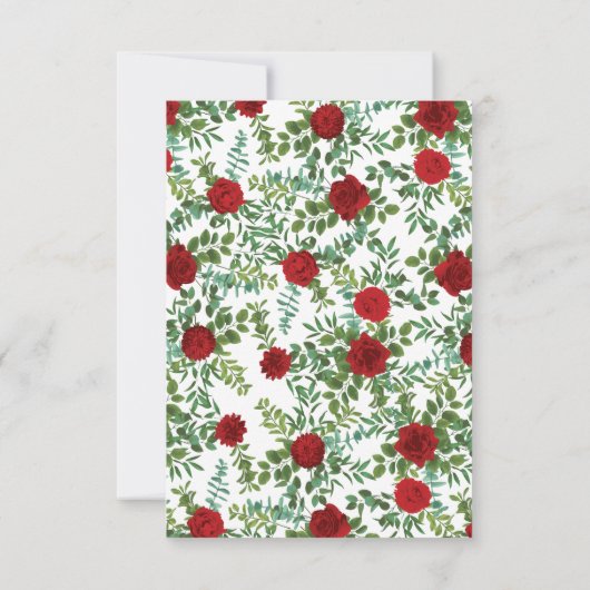 Roodrozenweddenschap Kaart (Achterkant)