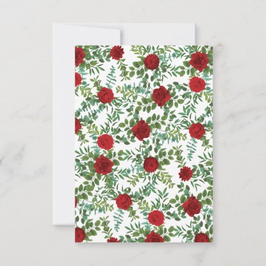 Roodrozenweddenschap Kaart (Achterkant)