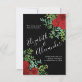 Roodrozenweddenschap Kaart (Voorkant)