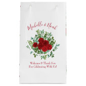 Roodrozenweddenschap Klein Cadeauzakje (Voorkant)