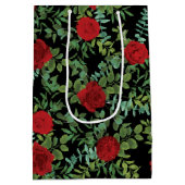 Roodrozenweddenschap Medium Cadeauzakje (Achterkant)