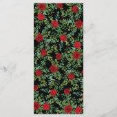 Roodrozenweddenschap Menu (Achterkant)