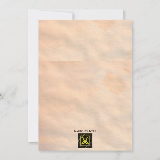 Roodrozenweddenschappen Kaart (Achterkant)