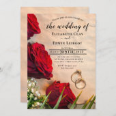 Roodrozenweddenschappen Kaart (Voorkant / Achterkant)