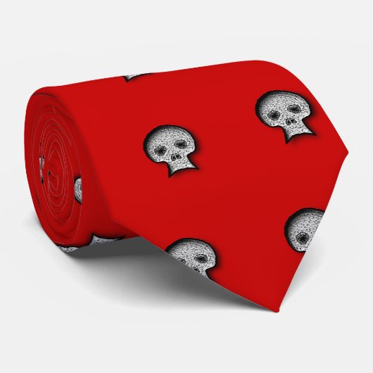 roodschedel, roodschedel, roodschedel, roodbaars.. stropdas (Opgerold)