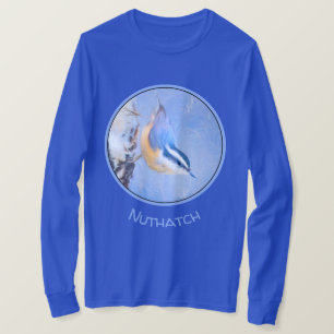 Roodsnavelboomklever Schilderij Originele Vogel Ku T-shirt